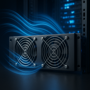 Dual Rack Cooling Fan System — 2×120 mm